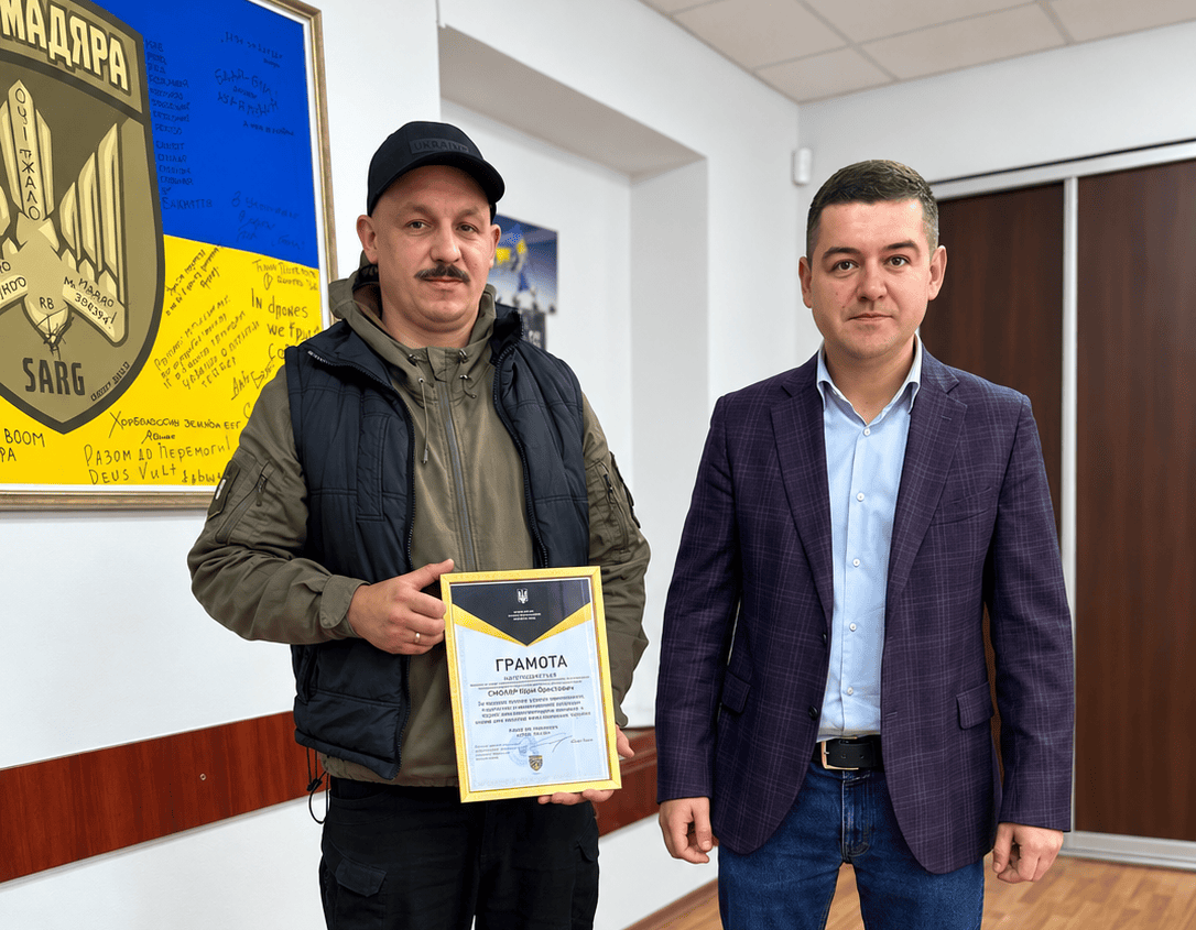 Ветеранів Мукачівщини відзначили грамотами